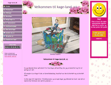 Tablet Screenshot of kage-land.dk
